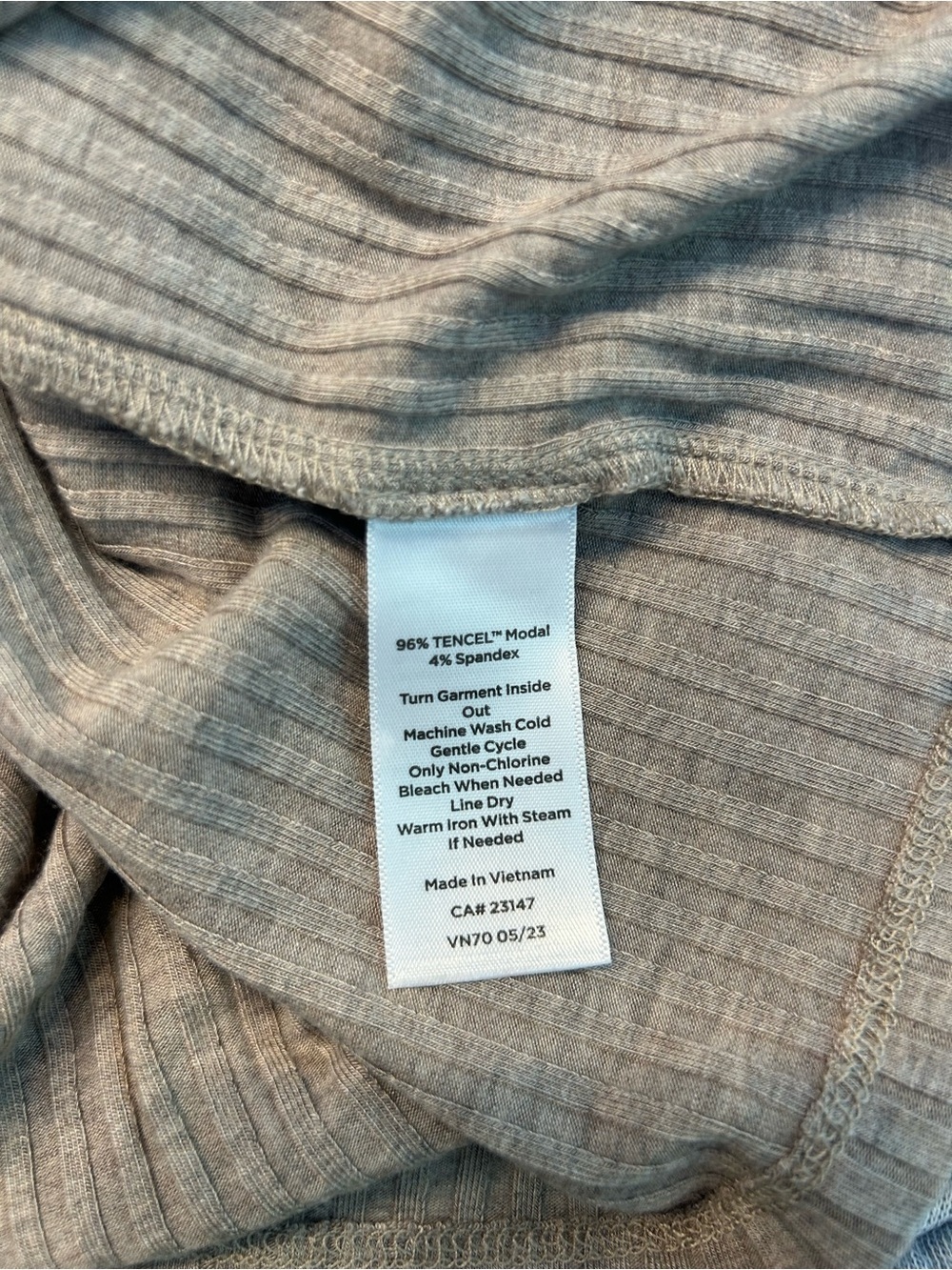 Haven Well Within Women’s Tan Drapey Rib Knit Turtleneck, Size Small - Picture 8 of 9